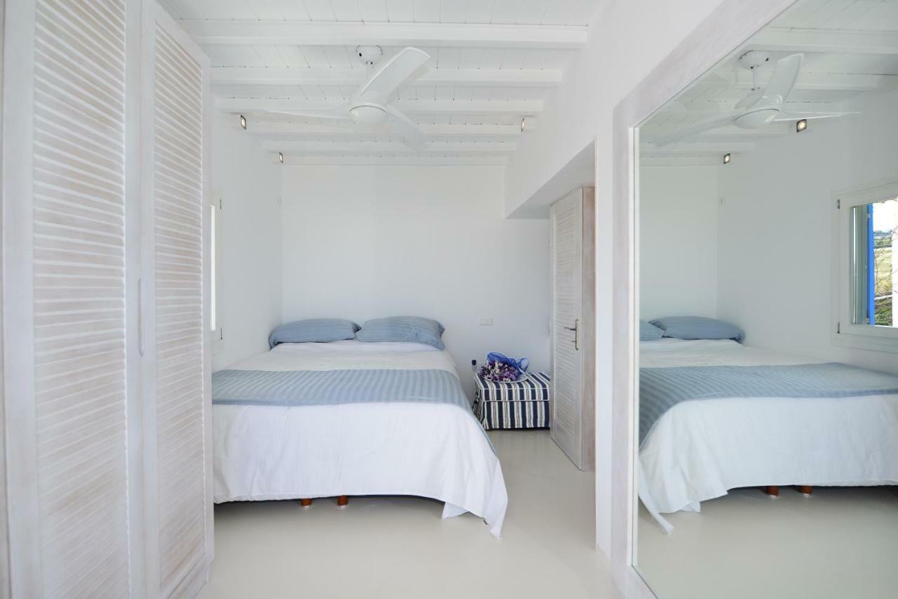 Luxury White Maisonette Kalafatis Exterior photo